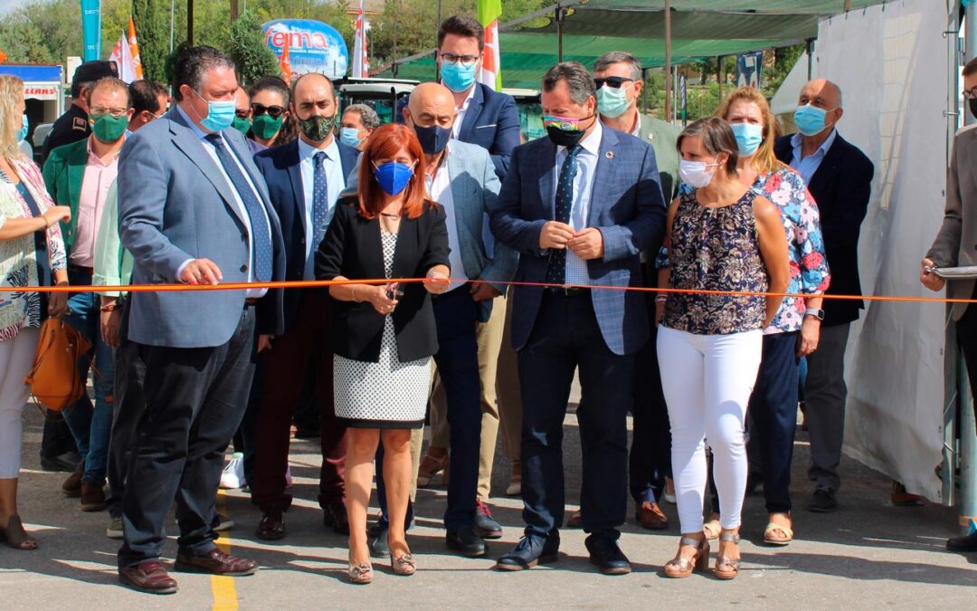 Inauguración de la 39 edición de la Feria de Maquinaria Agrícola de Úbeda 2021